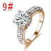 Venta al por mayor de fábrica AliExpress joyería de venta caliente accesorios coreanos anillo de moda de circonita anillo de dama pulsera