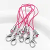 Correa para teléfono móvil 14 mm, accesorio de broche de langosta de aleación para muñecas, joyería y colgantes, accesorios coloridos