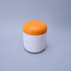 Venta al por mayor puntual Barril de polvo de 500 ml Botella de sal explosiva Lata de plástico de boca ancha Lata para polvo de reemplazo de comida Producto para el cuidado de la salud Lata sellada