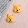 Serie de Animales de Dibujos Animados Parches de Resina Decoraciones para Fundas de Teléfono DIY, Dijes para Zapatos, Pinzas para el Cabello, Accesorios Pequeños