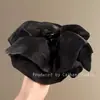 Pinza para el pelo de Gasa Brillante con Forma de Plátano para Mujer, Estilo de Alta Gama, Nuevo Modelo 2026, Tamaño Extra Grande para Cabello Grueso, Accesorio para el Cabello para la Parte Posterior de la Cabeza