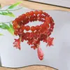 Pulseira com Contas de Novo Estilo Antigo com Design de Empilhamento Exclusivo, Super Delicada, Moda Retrô, Requintada e de Alto Padrão, Adequada para Melhores Amigas e Estudantes