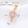 Acessórios de Pérola DIY Doce Francês Óleo Gotejado Flor de Íris Brincos Simples Versáteis Retrô para Mulheres Fecho Universal Porta-Pingente