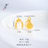 Tienda de oro Puzuo con accesorios DIY pulsera de cuentas de perlas de codo de ágata blanca joyería china nueva
