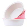 Lavabo Doméstico Engrosado para Adultos de Plástico, Tina de Lavandería Binaural para Bebé para Lavar los Pies, Tina de Plástico para Lavar Verduras en la Cocina, Lavabo de Plástico