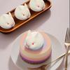 Molde de silicona para mousse de conejo Sanxin, molde para pastel, helado, gelatina, pudín, herramienta de molienda para hornear, se puede personalizar