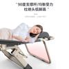 Silla Reclinable Plegable para Siesta de Almuerzo Respaldo Perezosa Playa Ocio Cama Portátil Hogar Balcón Cama de Campamento