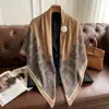 Bufanda Cuadrada Grande Original Estampada Shawl Bufanda de Cabeza de Moda Gift Premium Sense 130 en stock Bufanda Bufanda