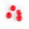 Cuentas Acrílicas Pony de 6*9mm para Rastas, Cuentas Barril con Agujero Grande, Color Sólido Rosa Cebolla, Cuentas Transparentes, Cuentas para Manualidades, Accesorios para Joyería