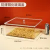 Estante de Supermercado Alimentos Frasco Sellado Caja de Almacenamiento Plástico Transparente Exhibición Snacks Azúcar Frutas Deshidratadas Semillas Tostadas