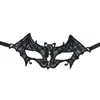 Amazon mais vendido máscara de renda meia-face para baile de máscaras máscara de renda irregular para os olhos suprimentos de Halloween atacado