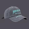 Gorra de béisbol con parte superior suave lavada y bordada con letras de marca de moda americana, gorra pequeña para mujer, gorra para pareja de moda para mujer