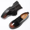 Nuevos y populares zapatos de trabajo de caña baja, zapatos de cuero de moda Four Seasons