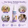 Spray de Higiene Oral para Pets Kineshinex Limpa os Dentes e Refresca o Hálito Limpador de Higiene Oral para Gatos e Cachorros