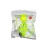 Caña de Pesca de Carpa Estilo Jaula Anti-Agua Doble Anzuelo Set de Línea Jaula de Cebo Línea Doble Anzuelo Retorno de Fondo Bola de Flotabilidad Anzuelo de Pesca Set de Pesca