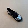 Versión de Piel Suave ~ Zapatos de Ballet Deportivos de Suela Gruesa para Mujer, Zapatos Planos Versátiles de Piel Suave con Correa Cruzada y Punta Redonda, Zapatos Mary Jane Retro