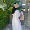 Comercio Electrónico Transfronterizo 2026 Primavera/Verano Nuevo Estilo Coreano Estilo Perezoso Vestido de Manga Media Falda Larga Casual Holgada que Cubre la Cadera