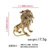 Set de Broches Amazon al Mayoreo Versión Coreana Broche de León de Diamantes de Alta Gama Pin de Abeja de Dibujos Animados Zorro Golondrina para Mujer