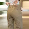 Pantalones Casuales de Alta Gama de Nueva Calidad para Hombre para Primavera y Otoño, Nuevos Pantalones de Vestir Rectos para Hombre de Otoño