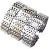 Correa de Acero Inoxidable para Reloj Omeg Omega Flying Strap Correa de Acero Correa Masculina Material 304 16mm19mm Correa Flying de Acero Inoxidable