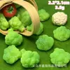 Juguete de Comida Mini Verdura Artificial 2.0 Joyería DIY Adornos de Paisaje en Miniatura Casa de Muñecas Juguetes Pequeños Casa de Muñecas