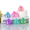 Paquete de 1 Juguete Poop Squishy, Juguete de Broma Relleno de Azúcar de Malta con Polvo Dorado, Divertido Juguete para Aliviar el Estrés, Apretar, Ventilar, Fidget