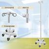 Suporte de Infusão de Abs Xiangxiang Personalizado com Roda Universal Aço Inoxidável Garrafa Suspensa Altura Telescópica Ajustável Móvel de Chão Ferro Fundido