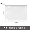 Bolsa Transparente Espessa para Documentos Maleta A4 Bolsa com Zíper de Rede Grande Capacidade Bolsa para Documentos A4 Bolsa para Documentos à Prova d'Água