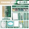 Herramientas para Pintura Texturizada con Arena de Cuarzo Juego Completo de Pintura Colgante Hecha a Mano Paquete de Materiales para DIY Set de Pigmentos Acrílicos Pintura Decorativa Artística