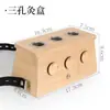 Caja de Moxibustión de Madera Maciza, Equipo de Moxibustión con Temperatura Ajustable, Recipiente de Madera para Moxibustión, Dispositivo de Moxibustión Portátil para Uso en Todo el Cuerpo, Herramientas de Moxibustión para el Hogar al por Mayor
