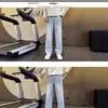 Jeans jacquard vintage para hombre, pantalones de estilo American high street, vibra de diseño de nicho, OOTD adelgazante, pantalones de pierna recta acampanados