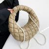 Moda Nova nuvem plissado Big Bag mulheres casuais personalizado leve de grande capacidade saco de bolinho de massa para baixo Crossbody Bag Commuter Bag