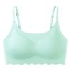 [Personalizado] ropa interior de una pieza sin costuras de segunda generación para mujer, sexy, con tirantes, hermosa espalda, sujetador envolvente para niñas
