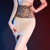 Sexy Falda Corta Ajustada al Cuerpo con Estampado de Leopardo y Encaje, Cintura Alta, que Resalta las Caderas, Conjunto de Lencería Erótica Ultra Fino, Sedoso, Transparente, Seductor, para No Quitar