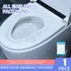 Versão em Inglês Transfronteiriça Capa de Assento de Vaso Sanitário Descartável Não Tecida Peça Única para Casa, Hotel e Suprimentos de Viagem