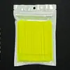 Bastoncillo de Algodón Nano para Maquillaje con Punta Fina y Punta Pequeña para Cambiar el Maquillaje de Ojos, Limpiar Delineador, Eliminar Pestañas, Bastoncillo Limpiador de Pestañas, Bastoncillo de Algodón Especial para Bordado de Tatuajes