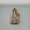 Zhenmei Fivela de Sapato com Strass de Borboleta Furo de Fivela de Sapato Chinelos Sandálias Capa de Celular Acessórios de Decoração a Vapor Acessórios de Plástico