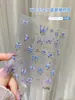 Tomoni Jelly Hielo Estéreo Pegatinas Transparentes para Uñas Estilo Maduro Ligero Popular de Gama Alta Pegatinas para Uñas Joyería de Estrella Sueño Mariposa