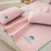 Jie Liya Lujo Verano Más Vendido Fresco Floral Látex Esterilla, Transpirable Antideslizante Suave Esterilla, Plegable Compra al por Mayor