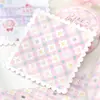 Cinta washi con foil plateado 'Carta a un Amante', Azulejo Floral para Diario, Creativa Versátil, Base para Journal, Material de Collage para Manualidades, Venta al por Mayor