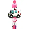 Serie de Cuidado Médico Bolígrafo de Cuentas Accesorios DIY Cuentas Sueltas Cuentas de Enfoque Caricatura PVC Pegamento Suave