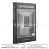 Modelo de libro real luz de habitación modelo de lujo ligero decoración inglesa estudio decoración de revista de libro real decoración voltear libro real