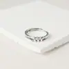 Anillo para hombre de dedo índice hip hop anillo único retro versátil anillo abierto anillo moderno ins ajustable para hombre