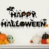 2026 Nuevas Pegatinas de Ventana de Bruja de Halloween de Venta Caliente Transfronteriza, Pegatinas Electrostáticas de PVC Removibles sin Pegamento para Vidrio de Ventana