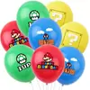 Globos de Látex de 12 Pulgadas Transfronterizos: Spider-Man, Pokemon, Patrulla Canina, Mario, Marvel, Varios Globos de Dibujos Animados