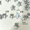 Pegatinas de Diamantes de Imitación de Abejas Diamantes Termofijables Hechos a Mano DIY Ropa Zapatos Empaque Diamantes Decorativos Vestidos de Novia Vestidos de Noche Adornos de Diamantes de Imitación de Cristal Tridimensionales Accesorios