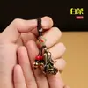Chaveiro de Latão Personalizado Criativo Repolho da Riqueza Chaveiro Trançado Pingente de Chave para Homens e Mulheres Pingente