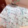Pijama de Perro Dálmata de Dibujos Animados para Mujer, Verano Manga Corta con Shorts, Se Puede Usar Afuera, Conjunto de Dos Piezas, Ropa de Casa para Estudiantes