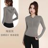 Nueva Chaqueta de Yoga con Capucha 2026 para Mujer, Corte Delgado, Cortavientos, Adecuada para Correr y Ciclismo, Ropa Exterior para Deportes y Fitness, Otoño