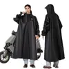Impermeable largo hecho a medida, poncho de lluvia de cuerpo completo para bicicletas eléctricas y motocicletas, engrosado para lluvia intensa, adecuado tanto para hombres como para mujeres, adultos